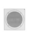Arandela Teto Quadrada Ceiling Kazaudio Coaxial C6CQ 6,5" 50W RMS By Hurricane