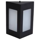 Arandela Triângular Luminária Externa Interna Muro Parede Alumínio Preto - Rei da Iluminação Arandela Triângular Luminária Externa Interna Muro Parede Alumínio Preto - Rei da Iluminação