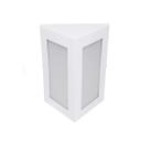 Arandela Triangulo Aluminio Branco - Ideal Arandela Triangulo Aluminio Branco - Ideal