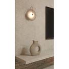 Arandela Vinyl (l)25cm (c)30cm (a)12cm 1xled Integrado 5w 3000k 400lm Ip20