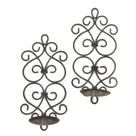 Arandelas de Parede Accent Plus com Trabalhado em Metal Conjunto com 2 Peças Arandelas de Parede Accent Plus com Trabalhado em Metal Conjunto com 2 Peças