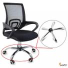 Aranha Base Estrela Cromada ref 4001377 BELLA CHAIR Ideal para Cadeira Giratória Secretaria Belize Tela Mesh Compativel Pctop Elite Begonia Office top