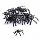 Aranha de Plastico 12 Pecas Preto