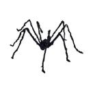 Aranha Gigante De Pelúcia Para Decoração De Halloween 30-200cm, Adereço De Terror Preto Para Festas Aranha Gigante De Pelúcia Para Decoração De Halloween 30-200cm, Adereço De Terror Preto Para Festas