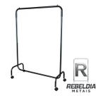 Arara Cabideiro De Chao Desmontavel Com Rodinhas 100cm -