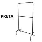 Arara Cabideiro Dupla Dobravel Com Rodinhas 100cm -