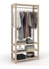 Arara com varao decorativa compacto