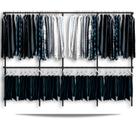 Arara de parede - 3,40m Smart black