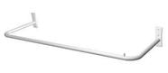 Arara de parede cabideiro branco 80cm