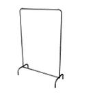 Arara de Roupas Cabideiro de Chão Closet LOJA em Aço 198cm altura 100cm largura -