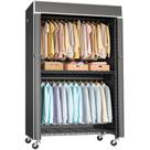 Arara de roupas FUTASSI de metal com capa 92 x 42 x 205 cm