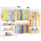 Arara de Roupas SONGMICS Extensível e Resistente 40x177-220x194cm Arara de Roupas SONGMICS Extensível e Resistente 40x177-220x194cm