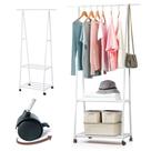 Arara Organizadora Cabideiro Roupa Sapato Com Rodas Prateleiras Quarto Closet Sapateira Armario Casa Multifunçoes Decoraçao Organizador