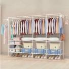 Arara Para Roupas Closet Cabideiro e Sapateira Organizadora Multiuso 4 Partes