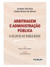 Arbitragem e administração pública
