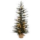 Árbol de Navidad Vickerman Viena Ramas 30 cm con Luces LED