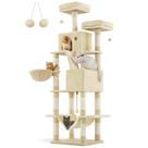 Árbol para Gatos Feandrea UPCT190M01 de 206 cm con 13 Rascadores