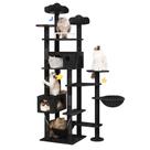 Árbol para Gatos Gigante Meecal de 216 cm para Gatos Grandes con Poste para Rascar