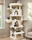 Árbol para Gatos Globlazer C66 Esquinero para Gatos Grandes 168 cm Beige