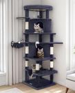 Árbol para Gatos Globlazer C66 Esquinero para Gatos Grandes de 168 cm de Altura