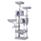 Árbol para Gatos Heybly HCT032W de 180 cm con Juguete para Gatos Grandes