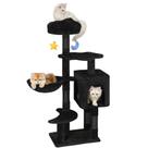 Árbol para Gatos Meecal Gótico Negro Para Gatitos y Gatos Pequeños