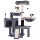 Árbol para Gatos ROYPET con Condominio para Gatos, Dos Hamacas y Rascadores