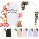 Arch Backdrop Stand Neatsure de 2,2 m com capa para festa de casamento