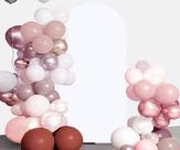 Arco de Fundo para Casamento JFDYDM - 2,2m de Elastano Branco