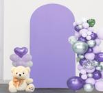 Arco de Fundo para Casamento JFDYDM - 2,2m em Spandex Lavanda