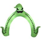 Arco de Halloween Inflável Oogie Boogie Gemmy - 3m de Altura