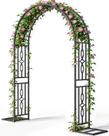 Arco de Jardim VOXOR Treliça Metálica 140 x 220 cm Alta Resistência