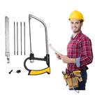 Arco De Serra Mini Conjunto Serrote Profissional Metal Aço