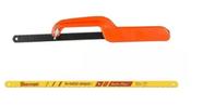 Arco De Serra Mini Lamina Starrett P/ Aço Pvc Metal Alumin MiniArco DeSerra
