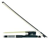 Arco de violino scarlett 4/4 crina animal em fibra de carbono cor preta sgb f