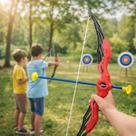 Arco e Flecha Infantil com Ventosa e Alvo Educativo