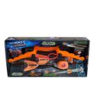 Arco para Lançar Flechas com Ventosa e Sonoro Shoot Boom Laranja - Polibrinq Arco para Lançar Flechas com Ventosa e Sonoro Shoot Boom Laranja - Polibrinq