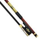 Arco para violino 4/4 flor de lis gold crina preta Arco para violino 4/4 flor de lis gold crina preta