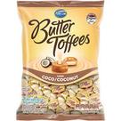 Arcor Bala Butter Toffees Coco 100 gramas