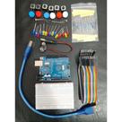 Arduino Uno R3 Kit Mini Breadboard, Jumper LED, Botão Fio para Arduino, Kit DIY