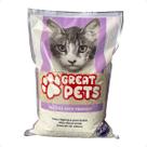 Areia Bentonita Esférica Premium Lavanda Great Pets para Gatos - 4 Kg