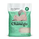Areia de chamego mandioca e milho 4kg grãos finos