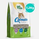 Areia De Gato Prático Granulado 7,2kg Catmais