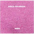 Areia de quartzo para decoração 950g - rosa