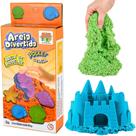 Areia Divertida De Modelar Sensorial Pocket Sereia 150g - Dm Toys Areia Divertida De Modelar Sensorial Pocket Sereia 150g - Dm Toys