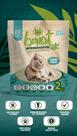 Areia Higiênica Biodegradável De Mandioca Capim Limão 2kg