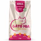 Areia Higienica Biodegradavel Gato Mia 2kg Grao Fino Natural Areia Higienica Biodegradavel Gato Mia 2kg Grao Fino Natural