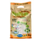 Areia Higiênica Biodegradável PeePoop Grãos Finos 4 kg