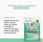 Areia Higiênica Chamego Grãos Finos, Misto, Grossos para Gatos - 4kg Areia Higiênica Chamego Grãos Finos, Misto, Grossos para Gatos - 4kg