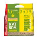 Areia Higiênica Katbom Para Gatos Granulado Capim Limão 6kg